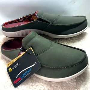 Spenco Gray Slip•On Aztec/Southwestern | Sz8